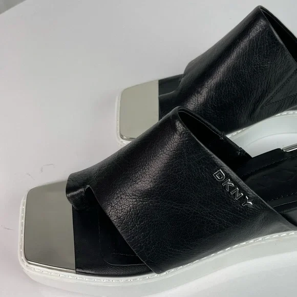 Dkny Platform Sandals 10M (50) - Picture 8 of 8